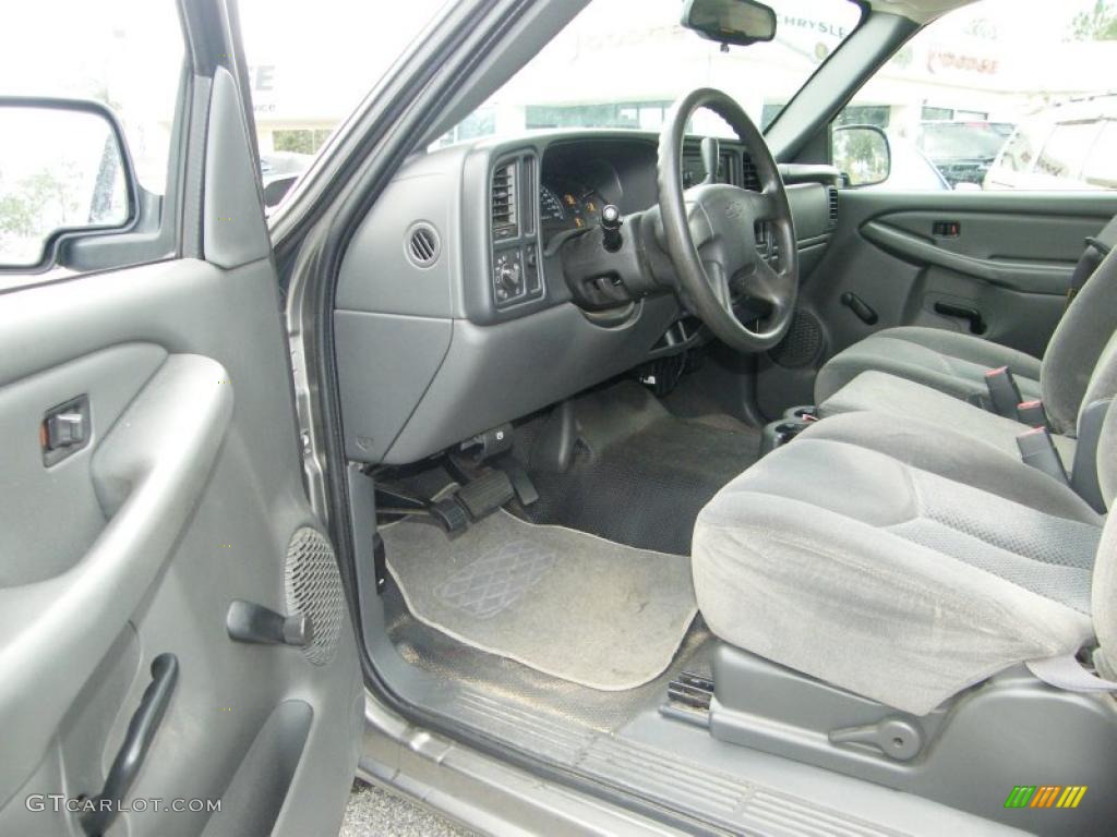 Dark Charcoal Interior 2007 Chevrolet Silverado 1500 Classic LS Extended Cab Photo #38915846
