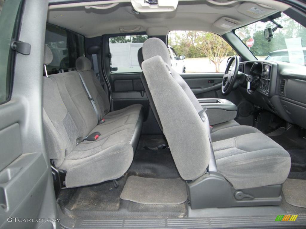 Dark Charcoal Interior 2007 Chevrolet Silverado 1500 Classic LS Extended Cab Photo #38915894