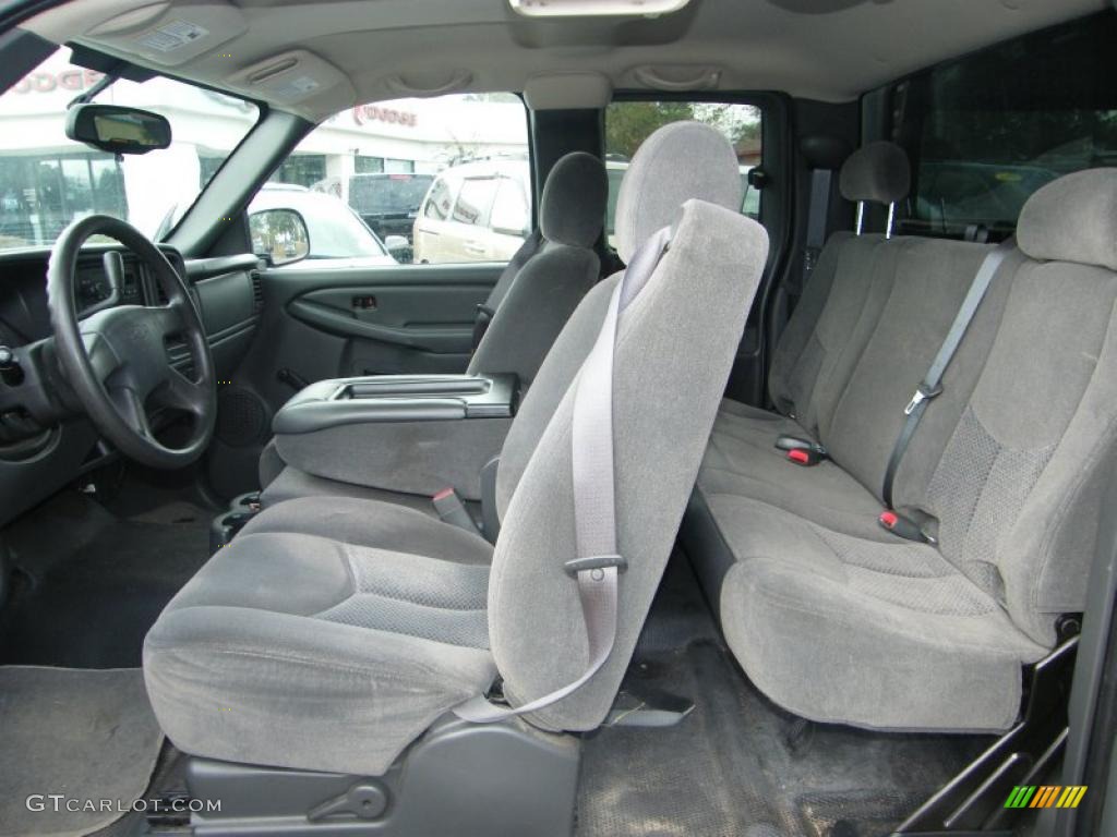 2007 Silverado 1500 Classic LS Extended Cab - Graystone Metallic / Dark Charcoal photo #26