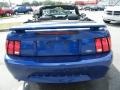 2003 Sonic Blue Metallic Ford Mustang V6 Convertible  photo #11