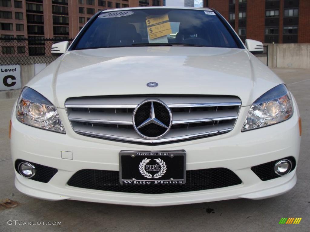 Arctic White 2010 Mercedes-Benz C 300 Sport 4Matic Exterior Photo #38918718
