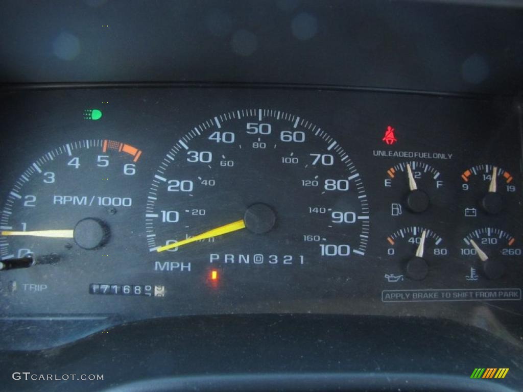 1996 Chevrolet C/K C1500 Extended Cab Gauges Photo #38918966