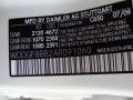 2010 Mercedes-Benz C 300 Sport 4Matic Info Tag