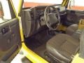2000 Solar Yellow Jeep Wrangler Sport 4x4  photo #13