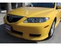 2003 Speed Yellow Mazda MAZDA6 s Sedan  photo #15