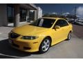2003 Speed Yellow Mazda MAZDA6 s Sedan  photo #22