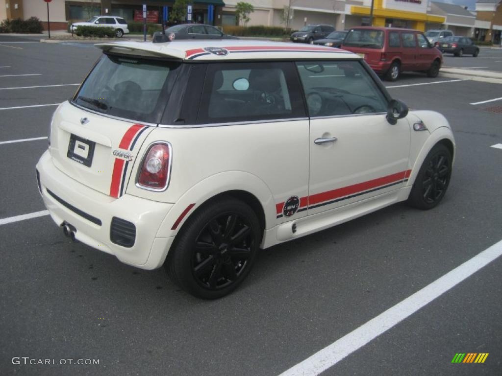 2010 Cooper S Hardtop - Pepper White / Grey/Carbon Black photo #5