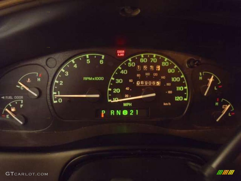 2001 Ford Ranger XLT SuperCab Gauges Photo #38920758