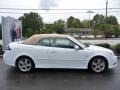 2010 Arctic White Saab 9-3 2.0T Convertible  photo #6