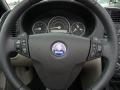 2010 Saab 9-3 Parchment Interior Steering Wheel Photo