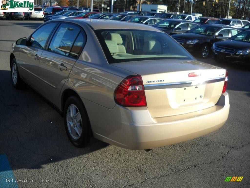 2005 Malibu LS V6 Sedan - Light Driftwood Metallic / Neutral Beige photo #5