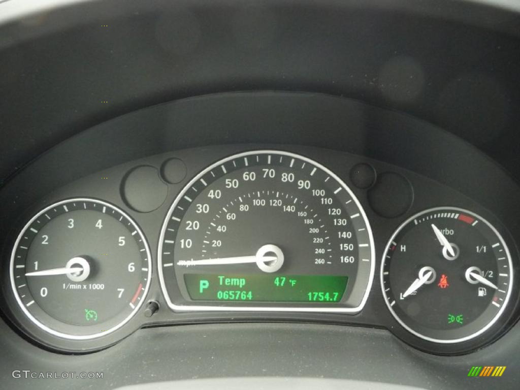 2007 Saab 9-3 2.0T SportCombi Wagon Gauges Photo #38921398