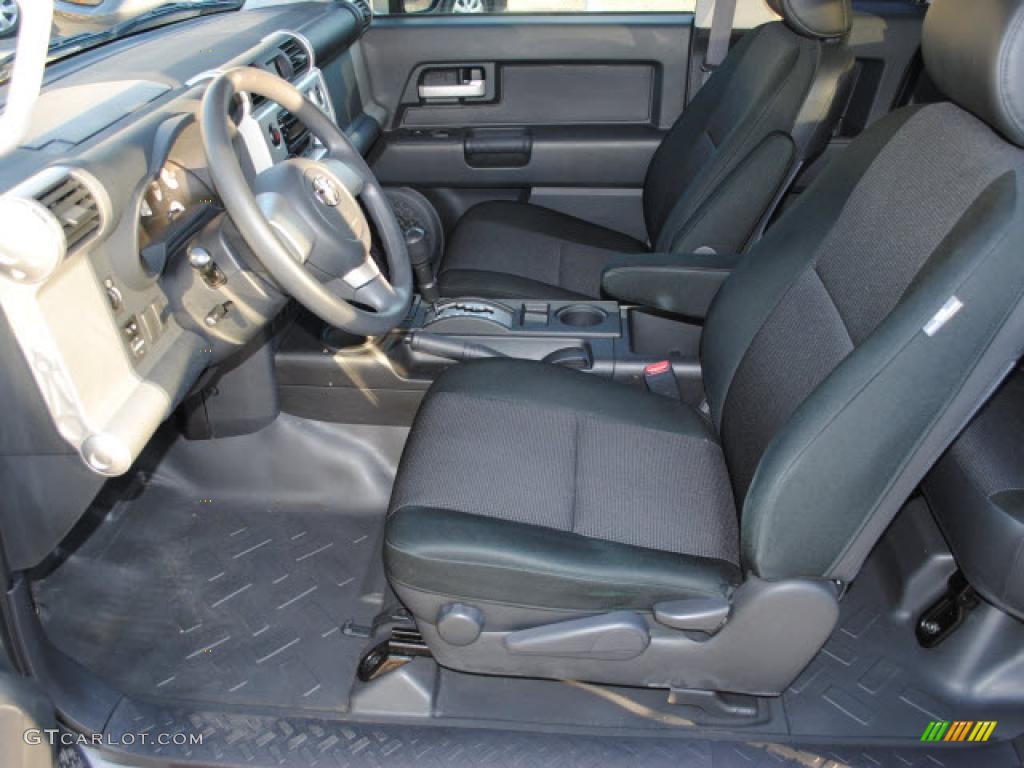 Dark Charcoal Interior 2008 Toyota FJ Cruiser Standard FJ Cruiser Model Photo #38921630