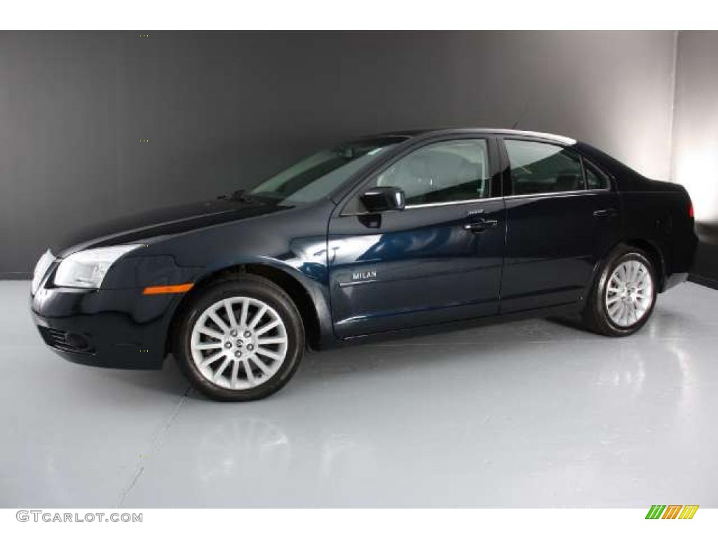Dark Blue Metallic 2008 Mercury Milan V6 Premier Exterior Photo #38922578