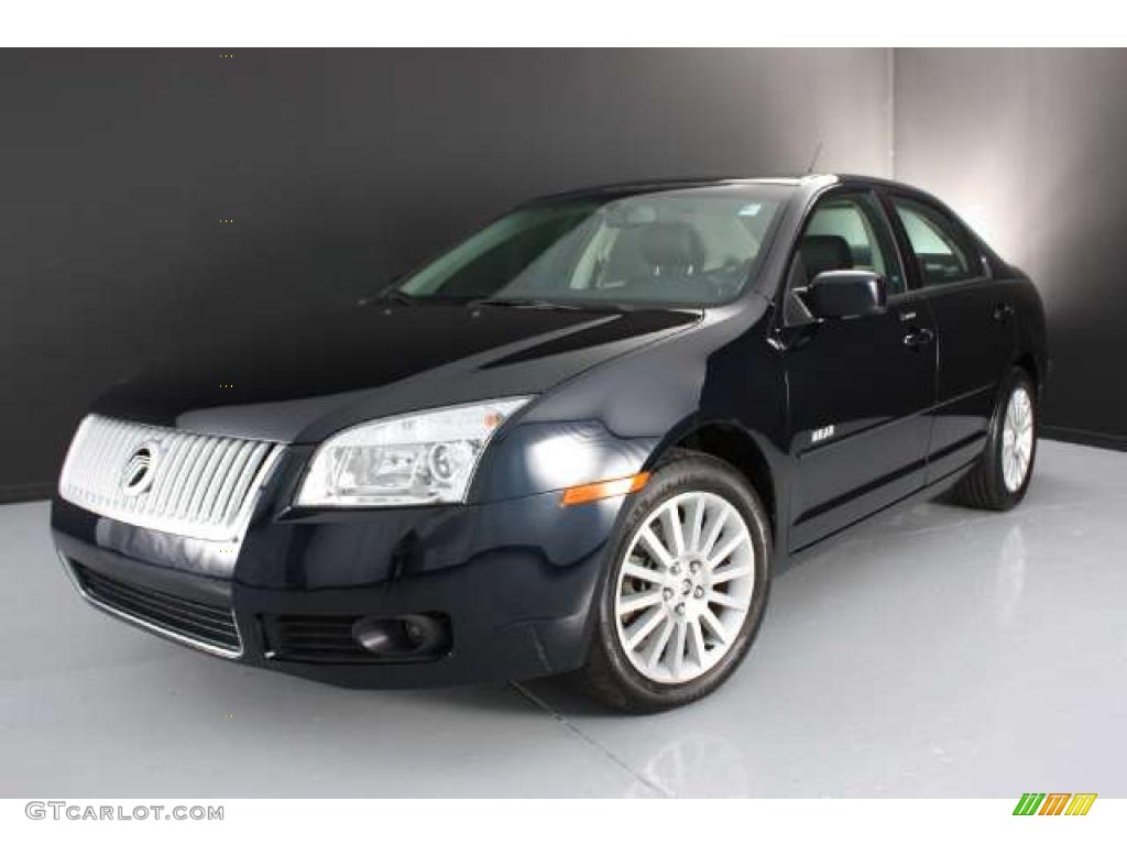 Dark Blue Metallic 2008 Mercury Milan V6 Premier Exterior Photo #38922818
