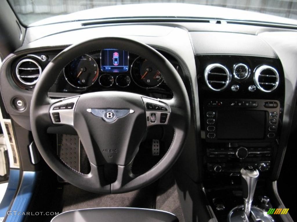 2011 Bentley Continental Flying Spur Speed Beluga Steering Wheel Photo #38923034