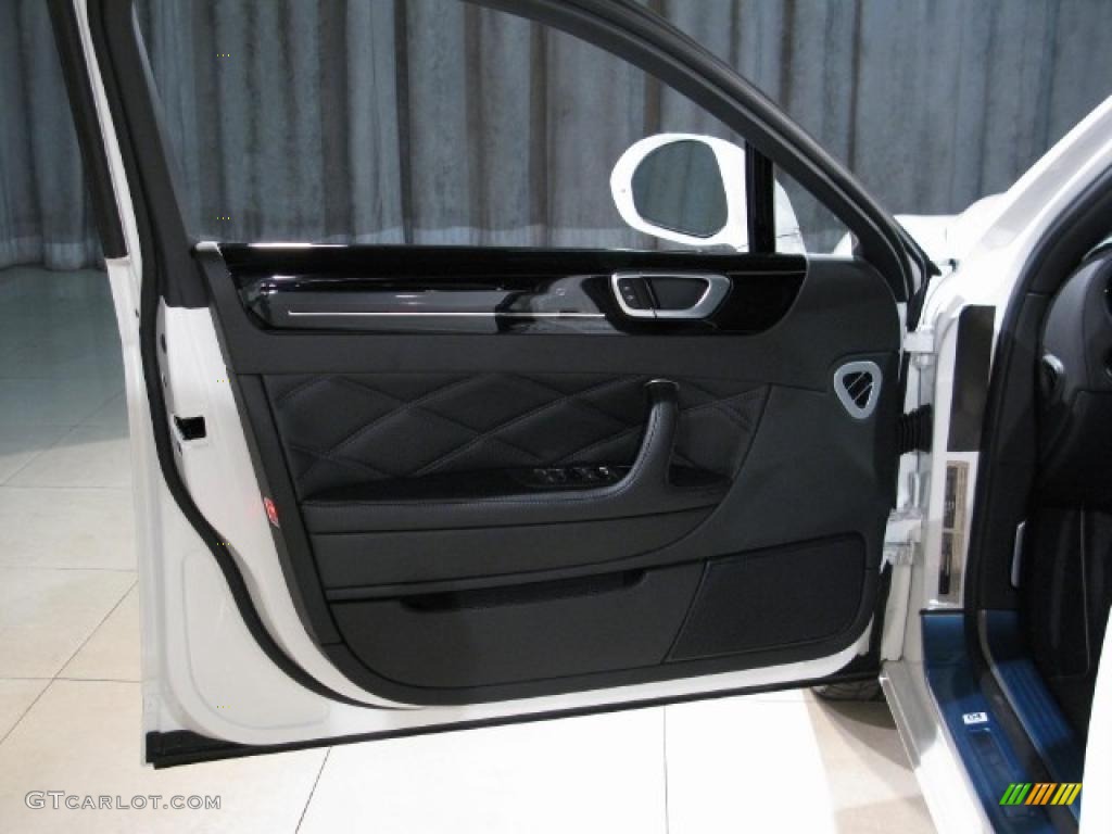 2011 Bentley Continental Flying Spur Speed Beluga Door Panel Photo #38923142