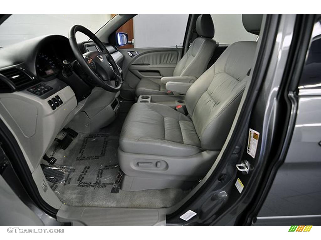 Gray Interior 2008 Honda Odyssey Touring Photo #38923450