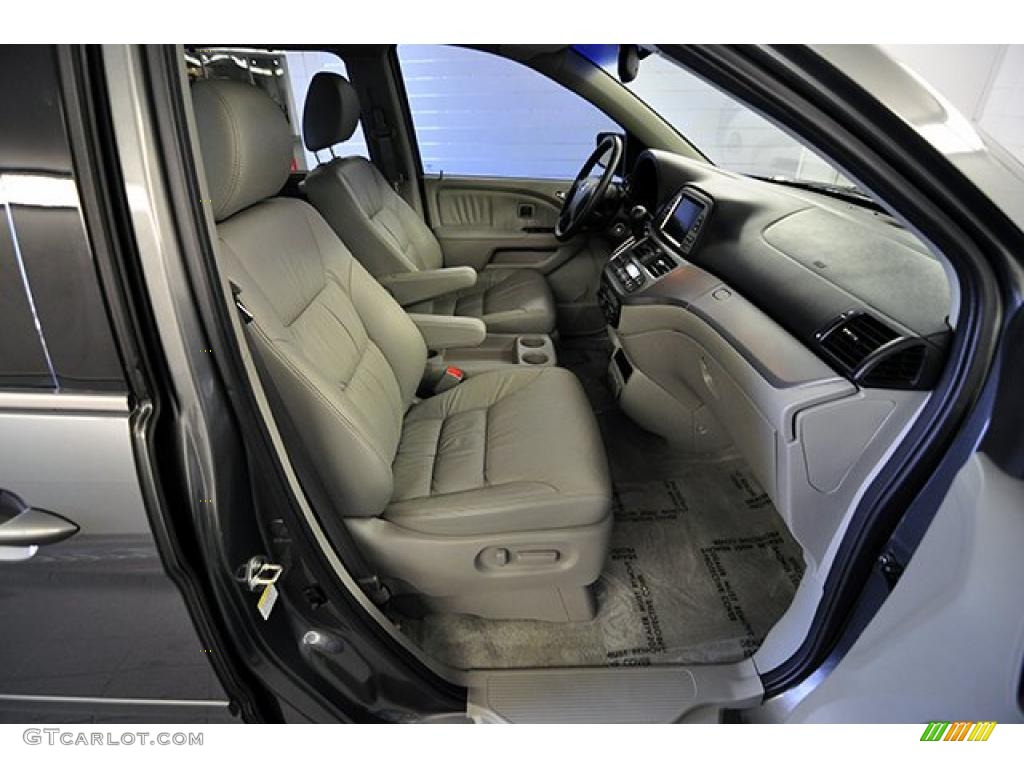Gray Interior 2008 Honda Odyssey Touring Photo #38923522