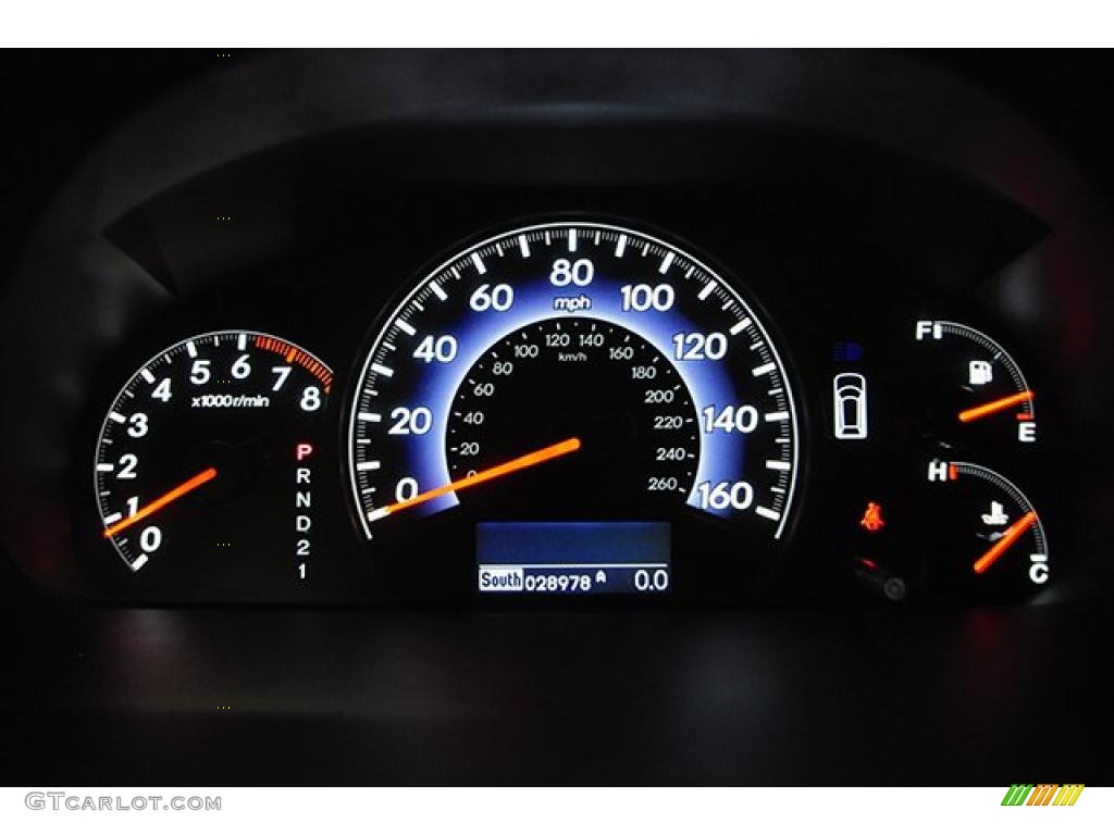 2008 Honda Odyssey Touring Gauges Photo #38923714