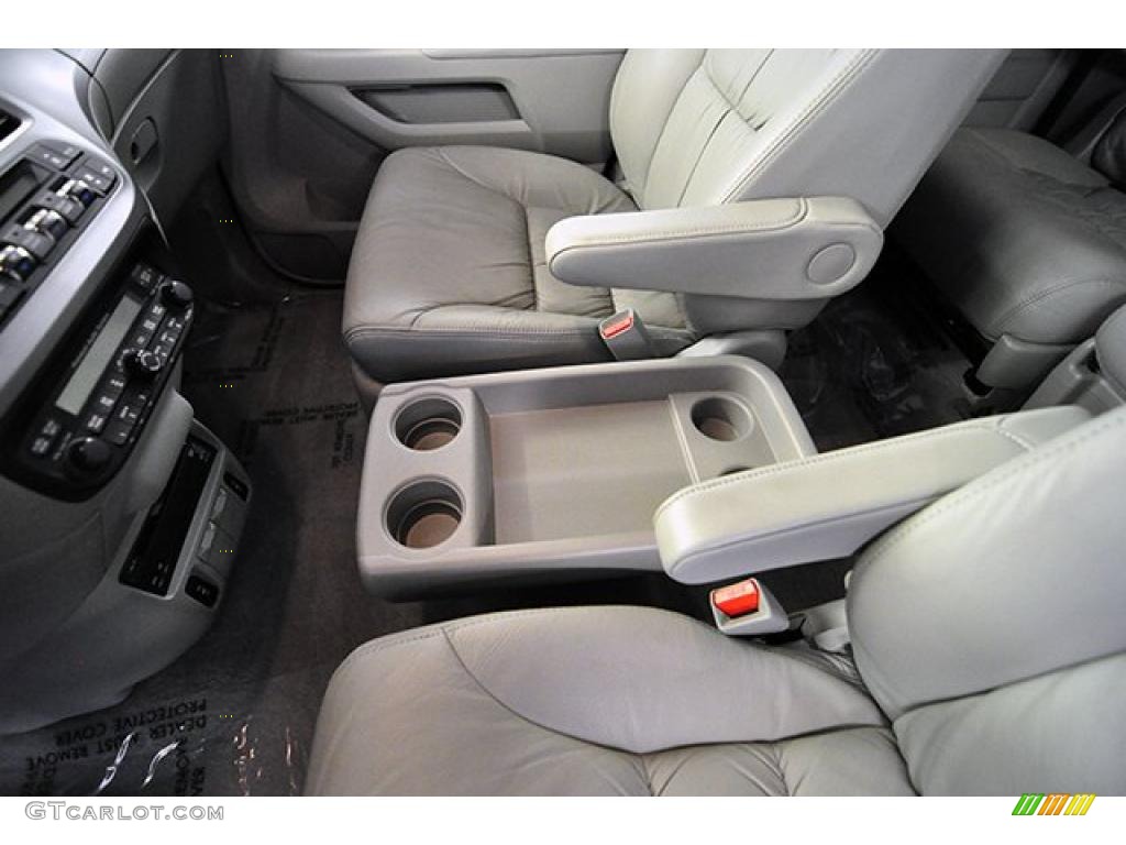 Gray Interior 2008 Honda Odyssey Touring Photo #38923790