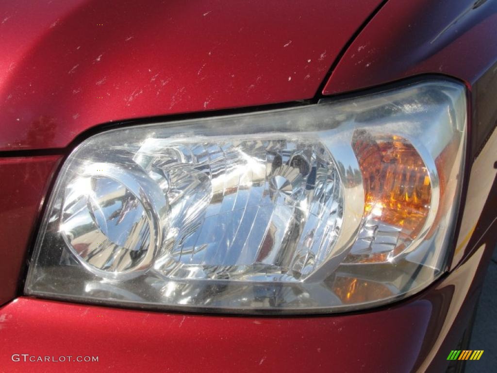 2004 Highlander V6 - Sundown Red Pearl / Ivory photo #10