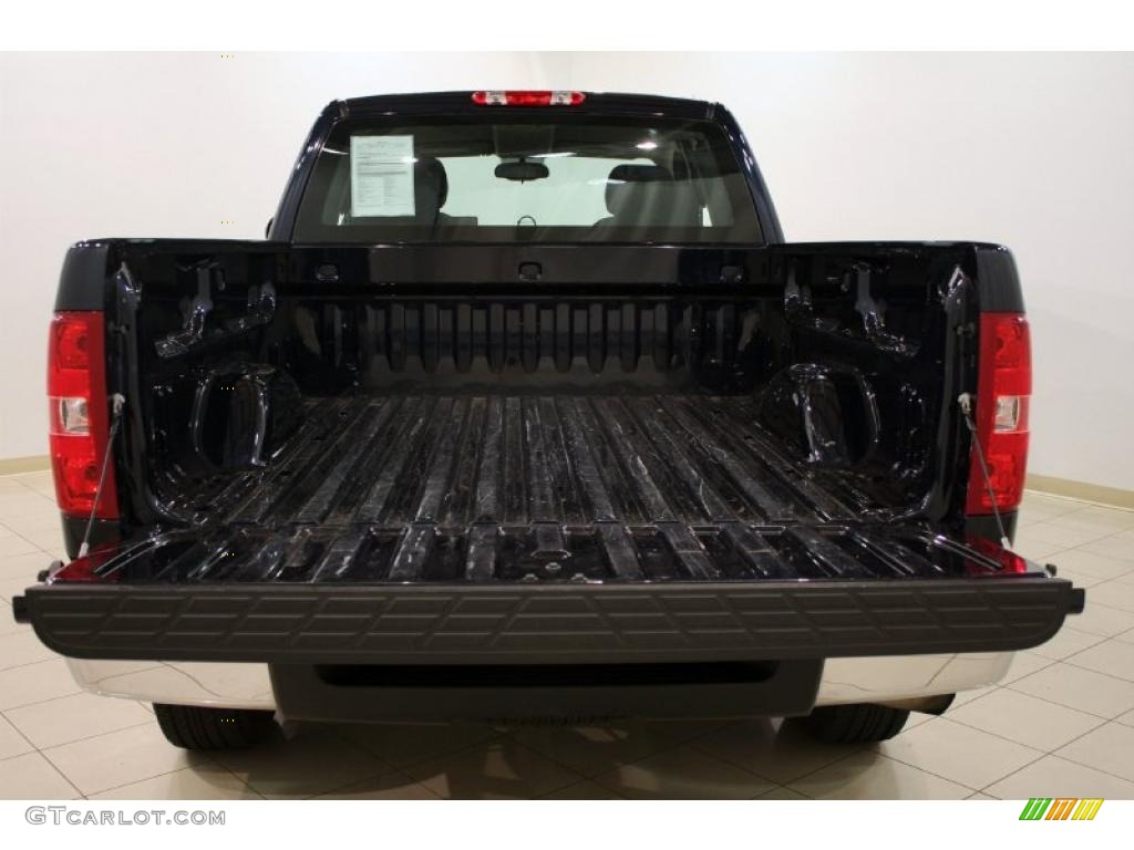 2008 Silverado 1500 Work Truck Extended Cab - Dark Blue Metallic / Dark Titanium photo #18