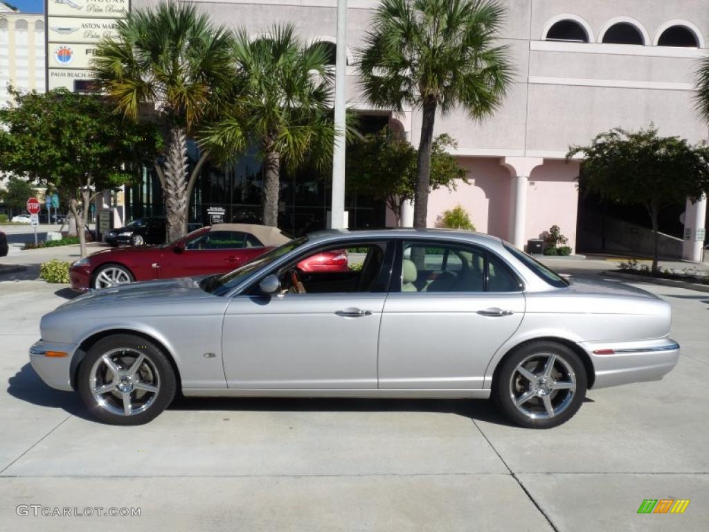 Platinum Silver Metallic 2006 Jaguar XJ XJ8 Exterior Photo #38926790