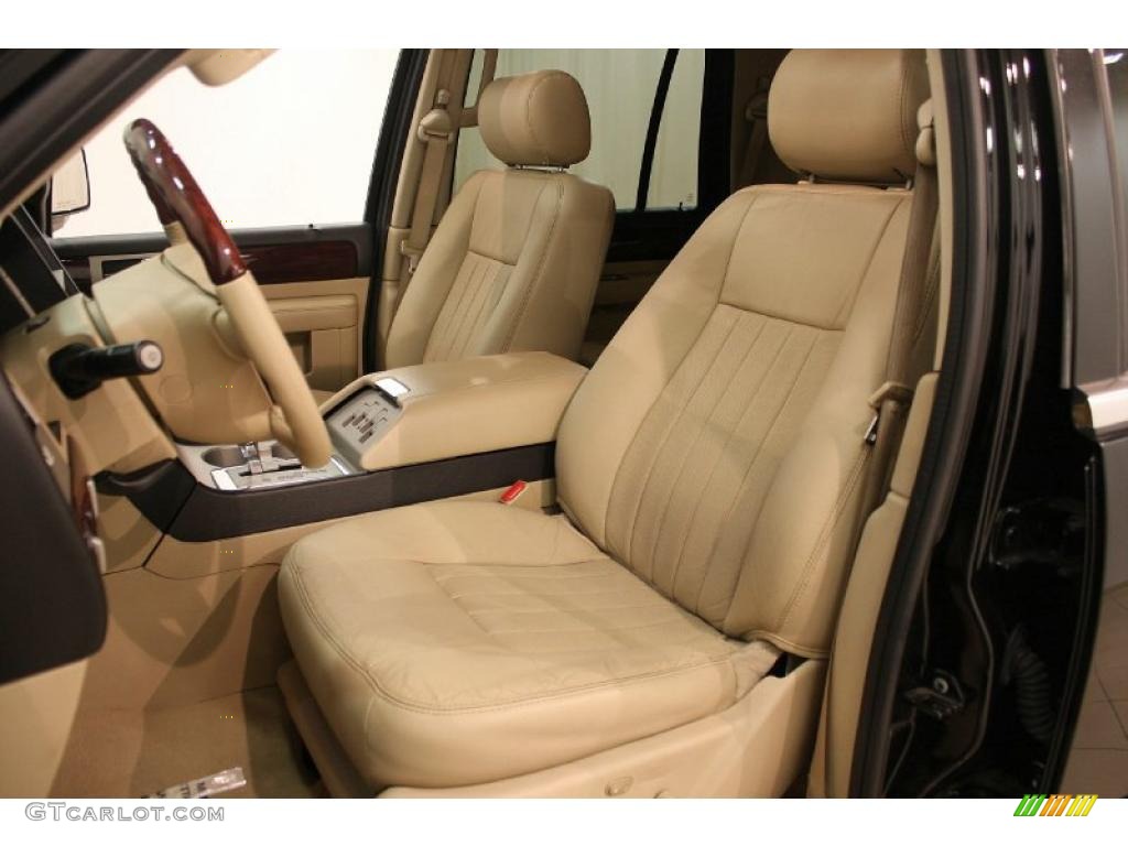 Camel Interior 2005 Lincoln Navigator Ultimate 4x4 Photo #38926814