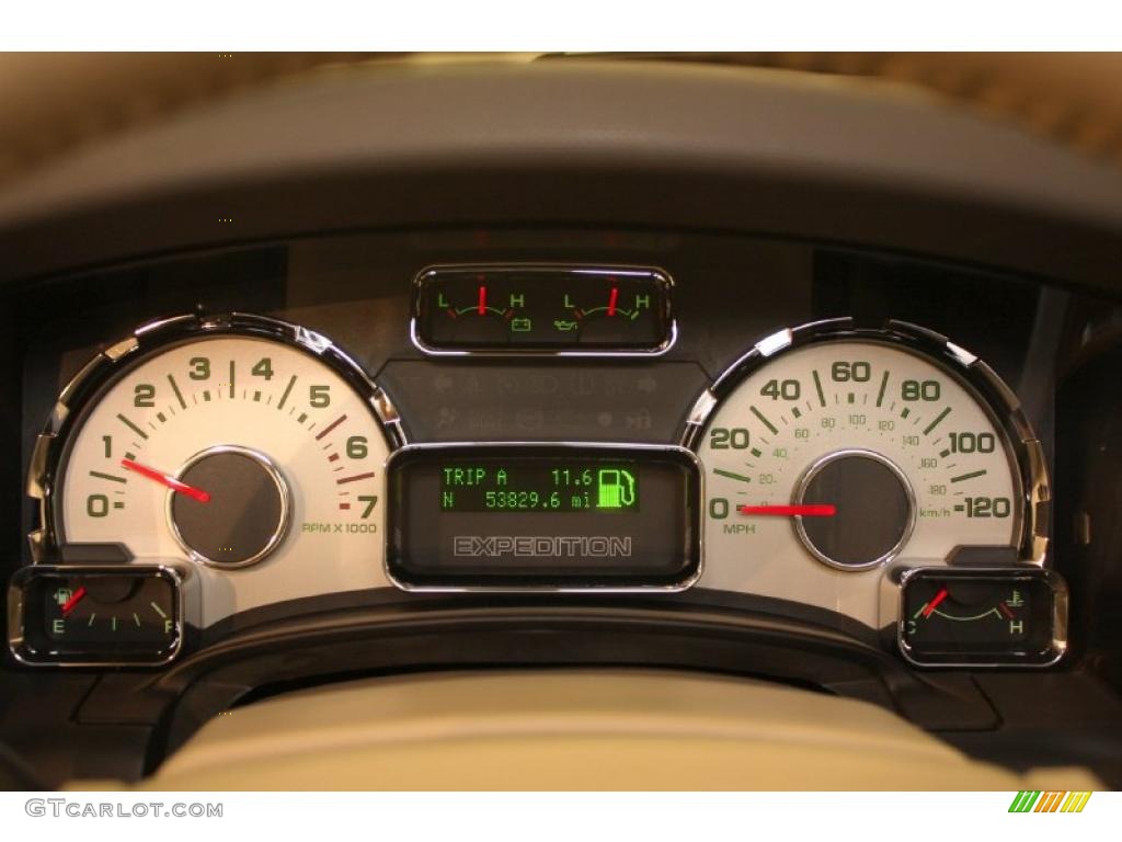 2008 Ford Expedition Eddie Bauer 4x4 Gauges Photo #38927406