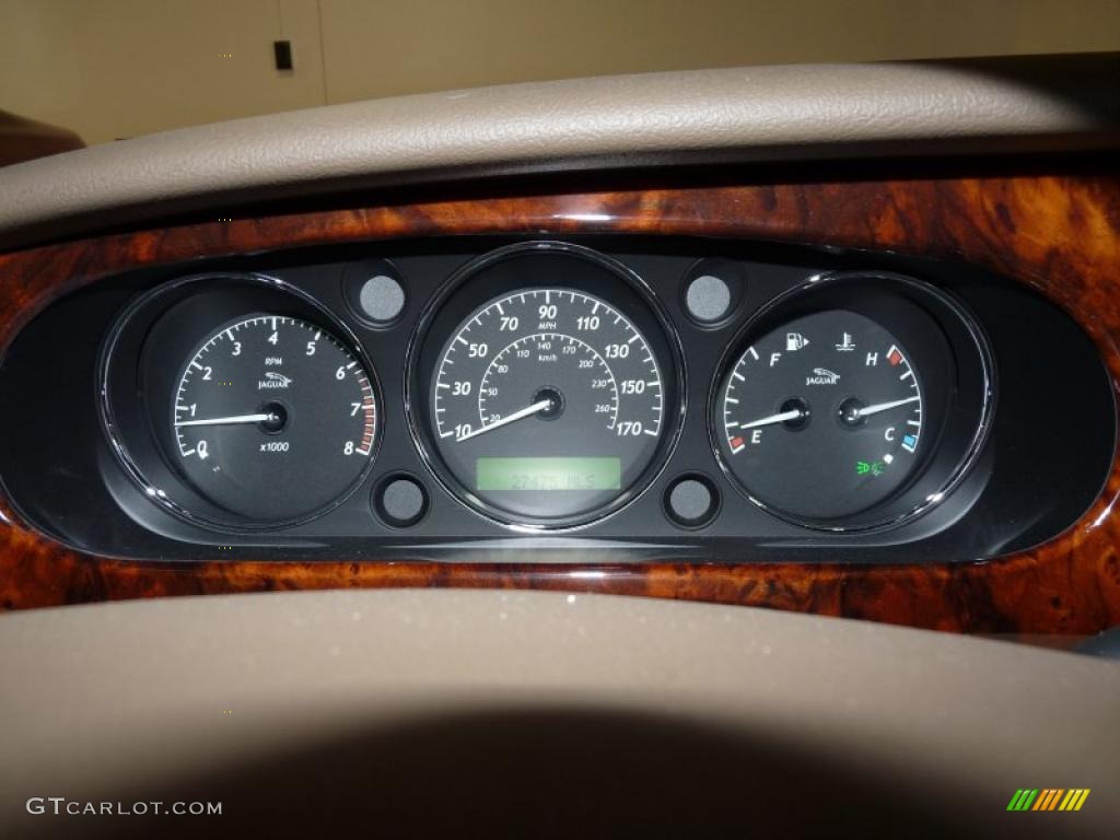 2006 Jaguar XJ XJ8 Gauges Photo #38927454