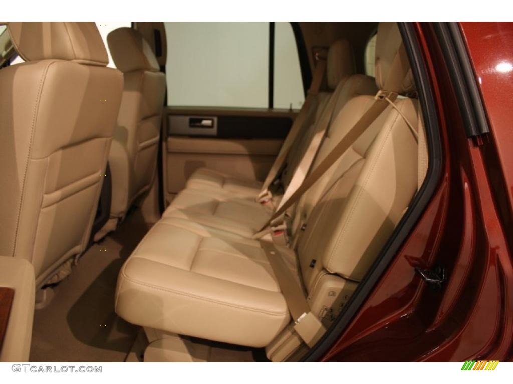 Camel Interior 2008 Ford Expedition Eddie Bauer 4x4 Photo #38927478