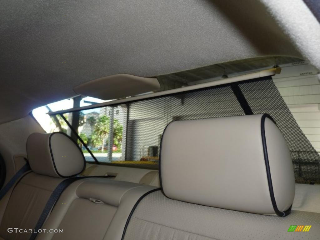 Champagne/Charcoal Interior 2008 Jaguar XJ Vanden Plas Photo #38928010