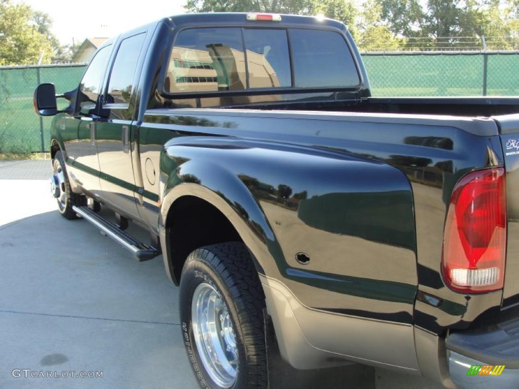 2005 F350 Super Duty Lariat Crew Cab Dually - Black / Tan photo #5