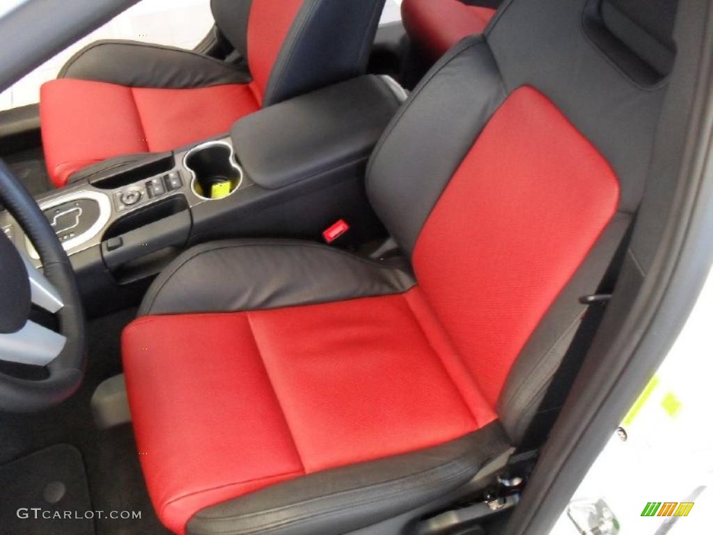 Onyx/Red Interior 2009 Pontiac G8 GT Photo #38928722