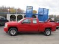 2008 Victory Red Chevrolet Silverado 1500 LS Extended Cab 4x4  photo #2