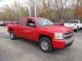 2008 Victory Red Chevrolet Silverado 1500 LS Extended Cab 4x4  photo #6