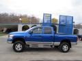 2007 Electric Blue Pearl Dodge Ram 2500 SLT Quad Cab 4x4  photo #2