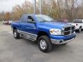 2007 Electric Blue Pearl Dodge Ram 2500 SLT Quad Cab 4x4  photo #6