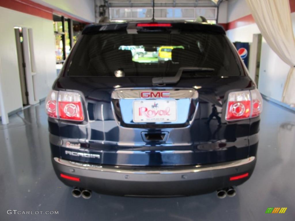 2011 Acadia SLE - Deep Blue Metallic / Light Titanium photo #3