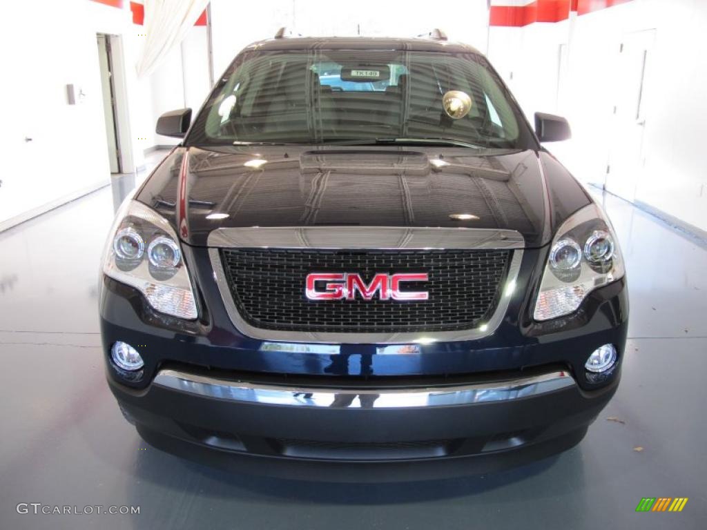 2011 Acadia SLE - Deep Blue Metallic / Light Titanium photo #6