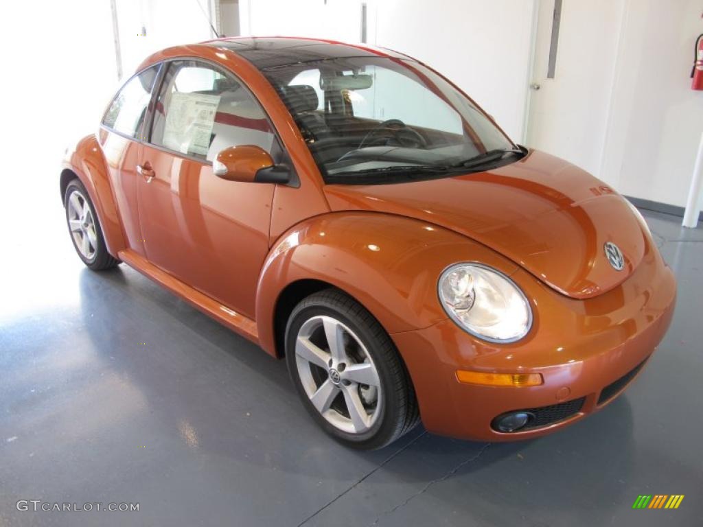 2010 New Beetle Red Rock Edition Coupe - Red Rock / Black photo #5