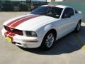 2007 Performance White Ford Mustang V6 Deluxe Coupe  photo #7