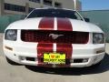 2007 Performance White Ford Mustang V6 Deluxe Coupe  photo #9