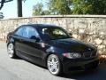 2009 Jet Black BMW 1 Series 135i Coupe  photo #1