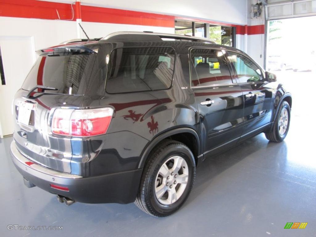 2009 Acadia SLT - Carbon Black Metallic / Light Titanium photo #4