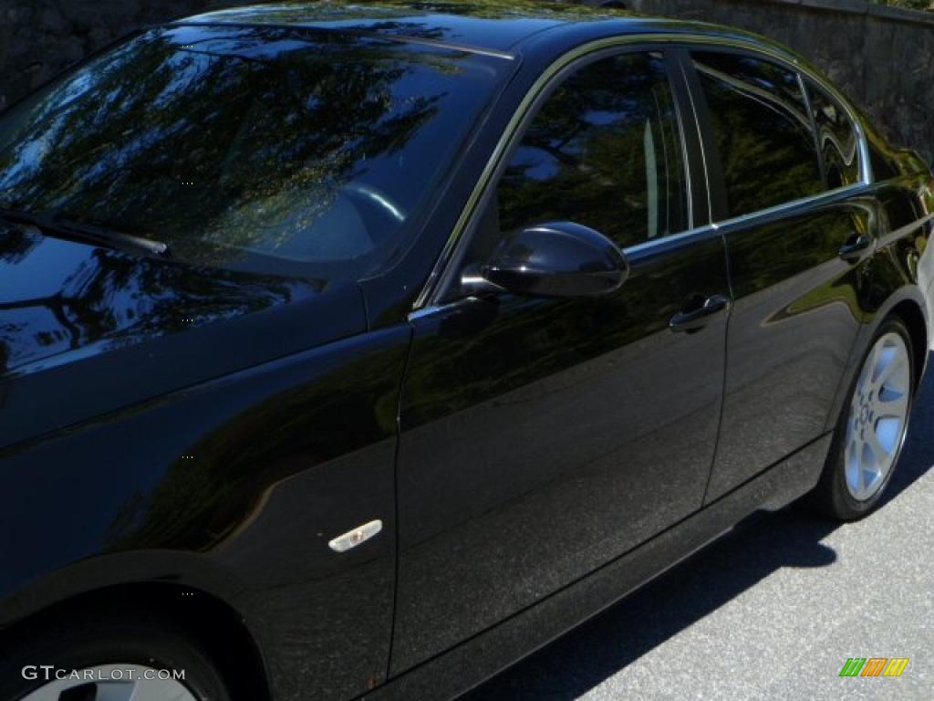 2008 3 Series 335i Sedan - Jet Black / Black photo #12