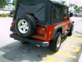 2006 Flame Red Jeep Wrangler Unlimited 4x4  photo #6