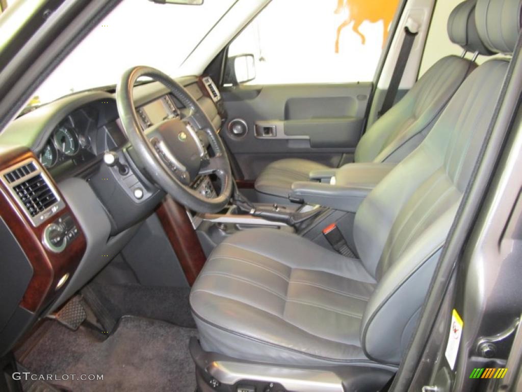 Charcoal/Jet Interior 2006 Land Rover Range Rover HSE Photo #38932482