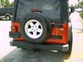 2006 Flame Red Jeep Wrangler Unlimited 4x4  photo #7